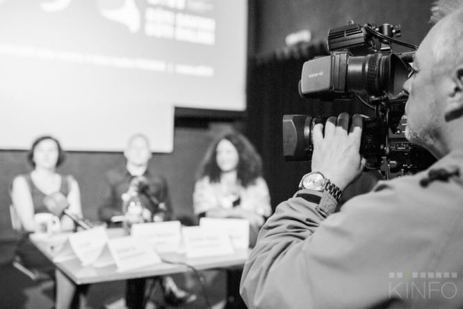 VDFF'14 spaudos konferencija, Vilijos Buivydės nuotrauka
