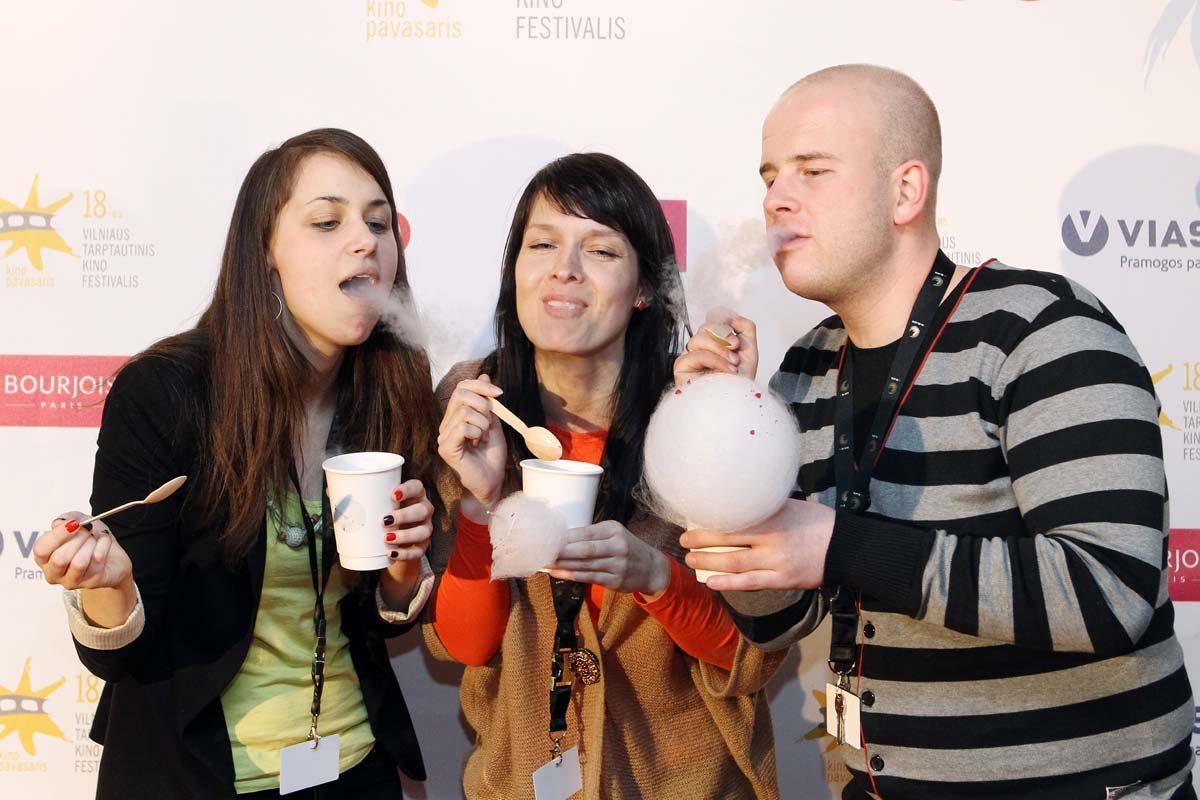 Kulinarinių filmų programos atidarymo akimirka Audriaus Solomino nuotrauka