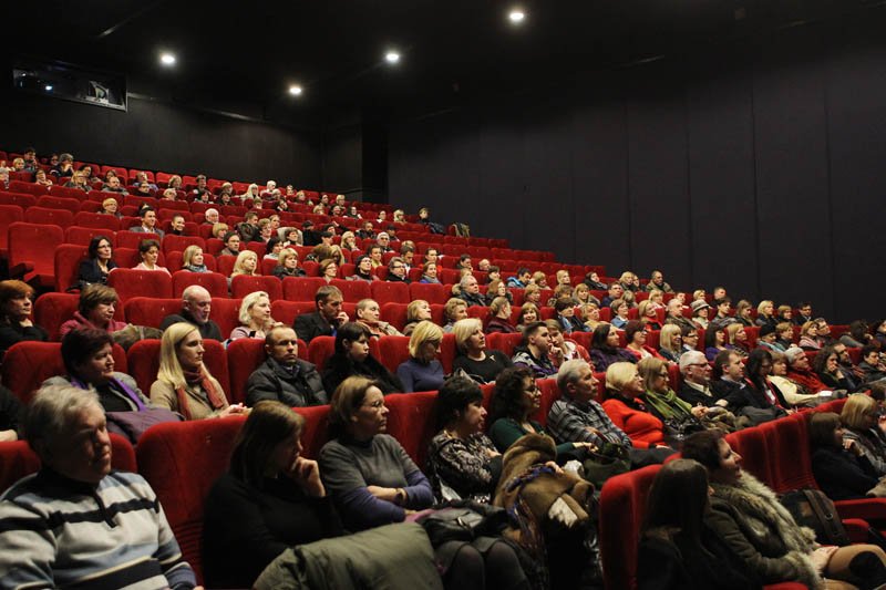 Festivalio „Kino pavasaris“ atidarymo Kaune akimirka Audriaus Solomino nuotrauka