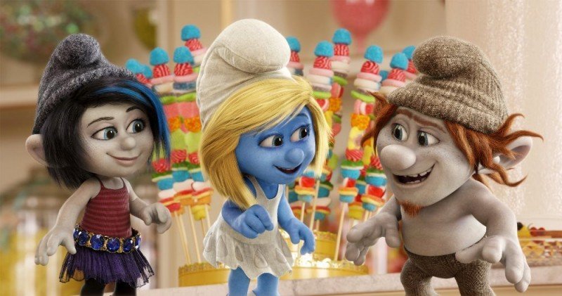 Kadras iš filmo „Smurfai 2“. ACME Film archyvas