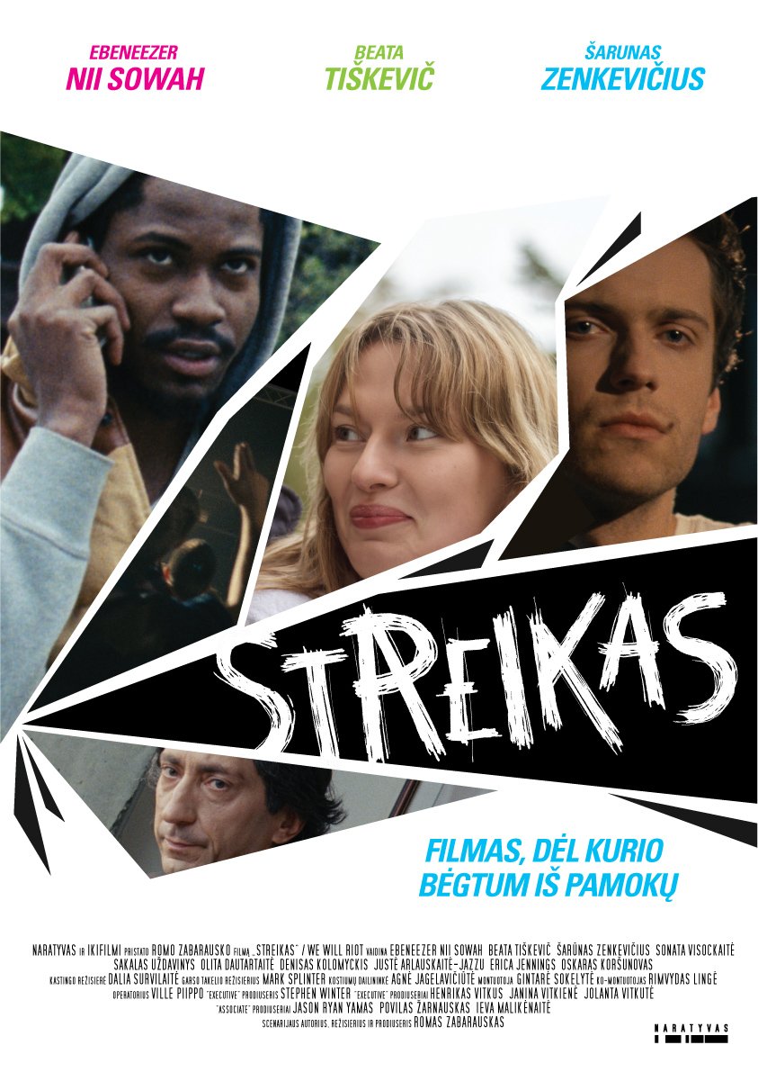 Filmo „Streikas“ plakatas 