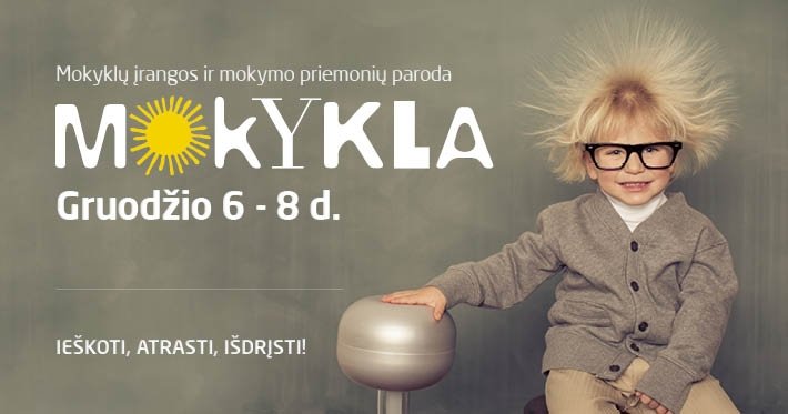 Parodos MOKYKLA 2013 plakatas