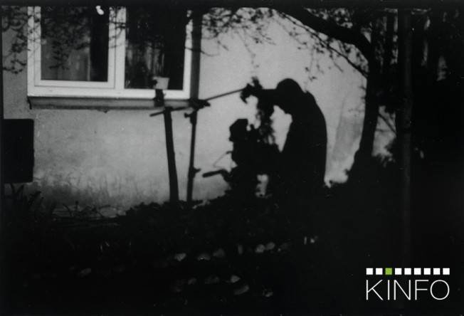 Filmo „Etiudas“ filmavimo akimirka Levo Žiriakovo nuotrauka
