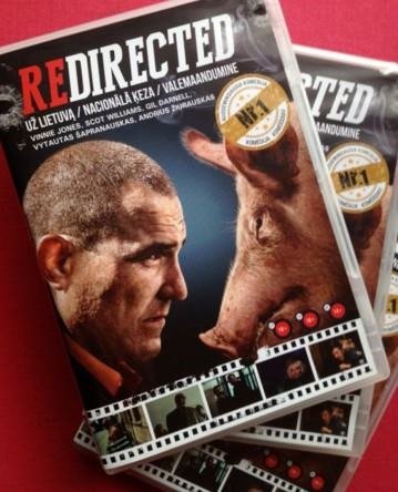 Filmo „REDIRECTED“ DVD Filmo kūrėjų archyvas