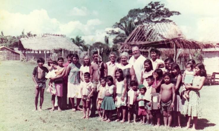 Brazilijos - Bolivijos pasienyje vietiniai 'padre medico' atsimena iki šiol  E. Bacevičienės nuotrauka