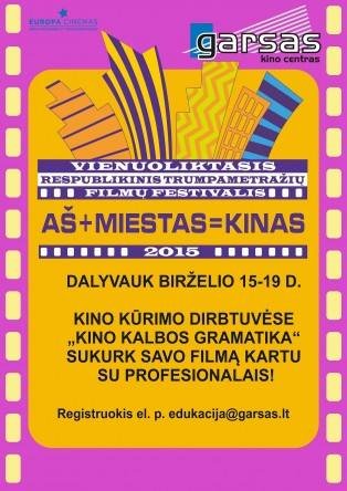 „Aš+Miestas=Kinas 2015“