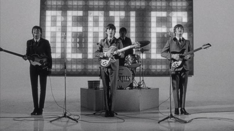 Kadras iš filmo „The Beatles: A Hard Day's Night“ Kino teatro „Pasaka“ archyvas