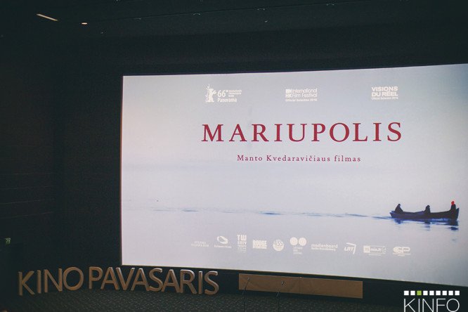 Manto Kvedaravičiaus filmo „Mariupolis“ premjera Monikos Daužickaitės nuotrauka