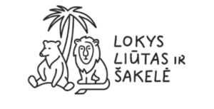 lokys liutas ir sakele logo