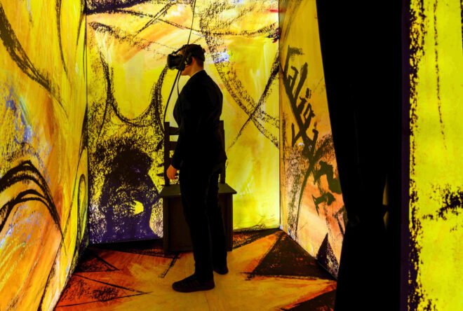 8. VR instaliacija „Cesario sapnas“ („Deutsche Kinemathek“ „Goethe-Institut“). Nuotrauka Wolfgang Kumm dpa