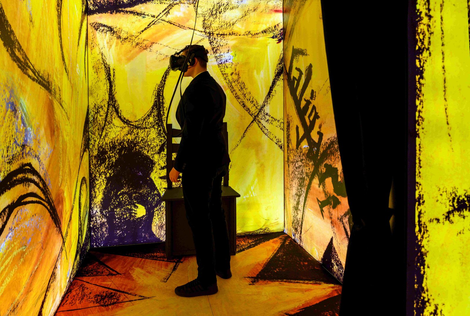 8. VR instaliacija „Cesario sapnas“ („Deutsche Kinemathek“ „Goethe-Institut“). Nuotrauka Wolfgang Kumm dpa
